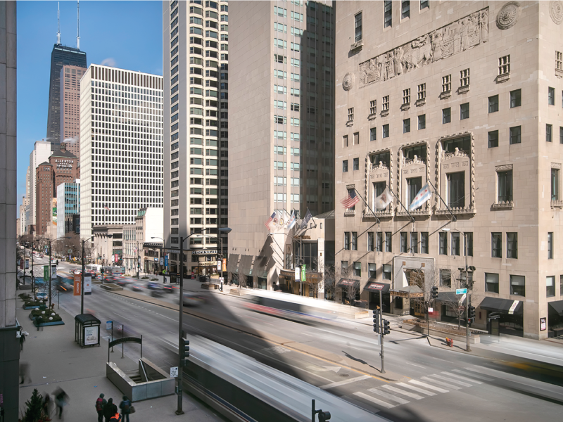 2nd floor view looking north